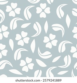 Floral liberty pattern. Plant background for fashion, tapestries, prints. Modern floral design perfect for fashion and decoration