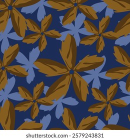 Floral liberty pattern. Plant background for fashion, tapestries, prints. Modern floral design perfect for fashion and decoration