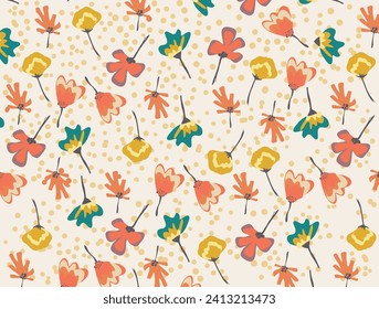 Floral liberty pattern. tinny floral background for fashion, tapestries, prints. Modern floral design perfect for fashion and decoration