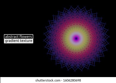 floral light geometric sacred texture abstract display