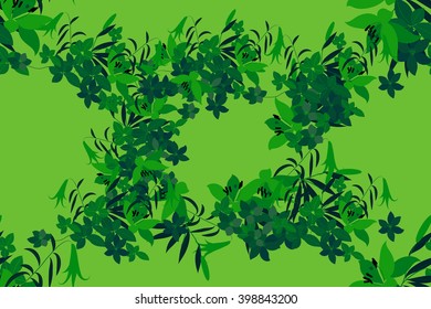 Floral lily arabis  background vector illustration. Sprig  background, floral greeting card