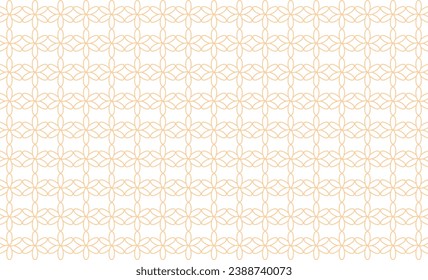 floral line seamless pattern background