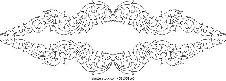 Floral lips vector images, patterns, backgrounds, textures / Southeast Asia Art Design