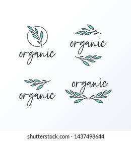 floral logo bundle pack ready to use and editable files. 