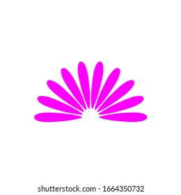 plantilla vectorial de diseño de logotipo floral