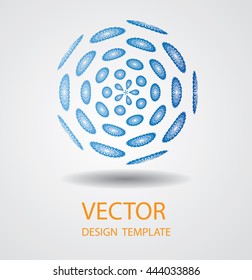 Floral Logo Design.Vector.