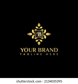 Floral logo is perfect for beauty, fashion, jewel, boutique, nature, hotel, media etc logos.