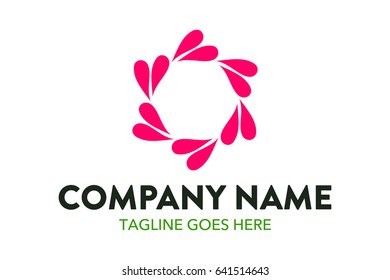 Floral Logo Template