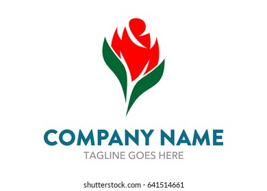 Floral Logo Template