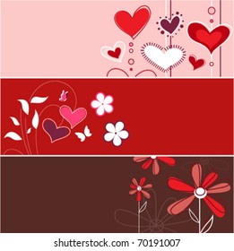 pancarta de amor floral
