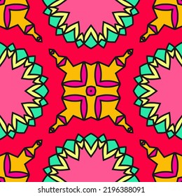 floral man dala mexican styled talavera pattern tile, ethnic indian art for background fashion fabric textile backdrop abstract work