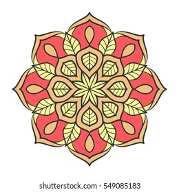 floral mandala