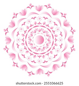 floral mandala art mandala artwork mandala illustration pink mandala design vector set