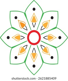Floral Mandala Art and Decorative Patterns