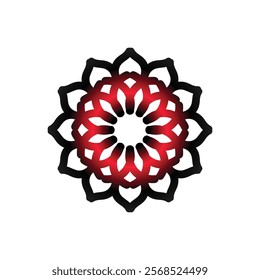 floral mandala artwork design. digital colorful mandala art design. flower art design. 