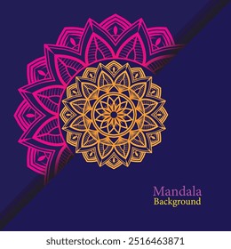 Floral Mandala with Detailed Patterns