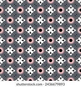 Floral Mandala Geometrical allover patrón de repetición sin fisuras para el bloque de impresión de pantalla de diseño textil digital