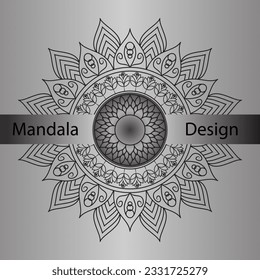 Floral Mandala Pattern Design Template SVG, Ai, EPS, PDF, JPG, PNG File