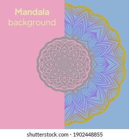 Floral mandala - the Sacred Vector illustration
