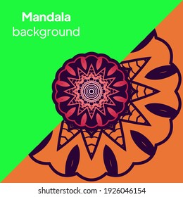 Floral mandala - the Sacred Vector illustration