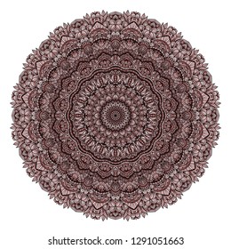 Floral mandala Sophisticated pattern and ornaments Colorful vector Oriental design Islam