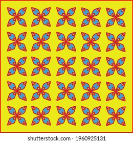 Floral mandalas. Decorative elements. Eastern drawing, vector illustration.