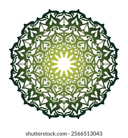 floral mandalas vector design. floral mandala abstract art design. digital floral mandalas art. 