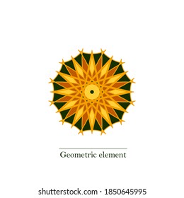 Floral mandalas. Vintage decorative elements. Oriental pattern, vector illustration. Islam, Arabic, Indian, Turkish Pakistani Chinese Ottoman motivesVector illustration