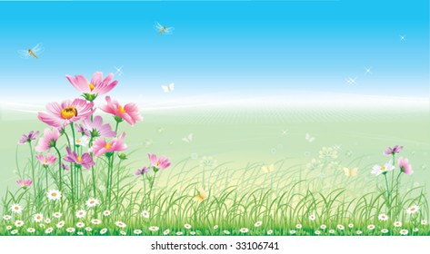 floral meadow