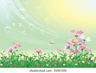 floral meadow