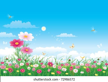 floral meadow