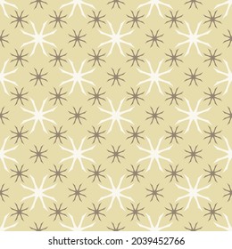 Floral minimalist simple pattern. Abstract geometric background, vintage tiny silhouettes. Seamlessminimal ornament texture. Monochrome design for fabric, decor, wallpapers, print.