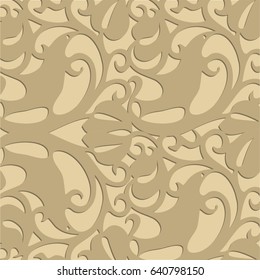 Floral mix square vector frame