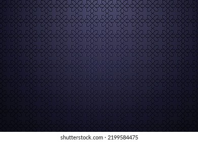 fondo floral moderno de diseño de patrones islámicos