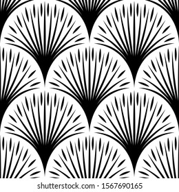 Floral monochrome geometrical vector overlay texture pattern