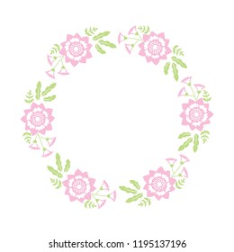 floral monogram paper cut out files