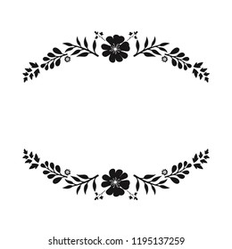 floral monogram paper cut out files