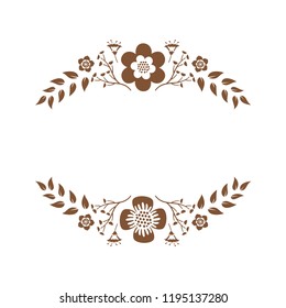 floral monogram paper cut out files