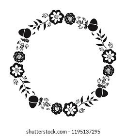 floral monogram paper cut out files