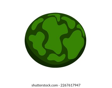 ilustración vectorial del logotipo del musgo floral