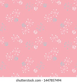 Floral motif background. Seamless pattern.Vector.