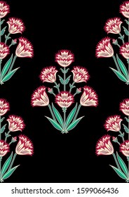 Floral Motif Pattern  Vector art