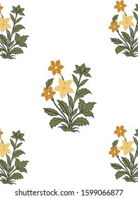 Floral motif pattern-2 vector art