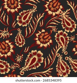 floral motif patterns for backgrounds, fabrics, motifs, ampoules, wrappers, etc.
