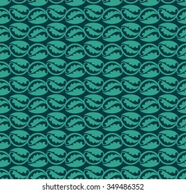 floral motif rome retro pattern