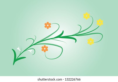Floral motive