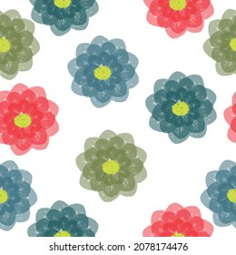 Floral natural decoration background, backdrop element fabric textile design Plant background for fashion, wallpapers, print.  A lot of different flowers on the field.