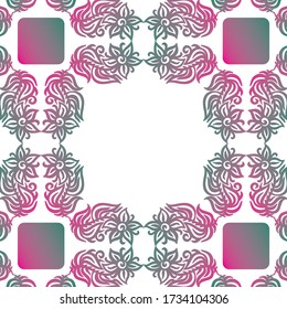 Floral nature background. Vector illustration