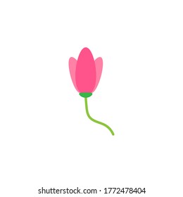 Floral nature icon decorative element vector design