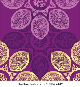 Floral nature patten background vector illustration